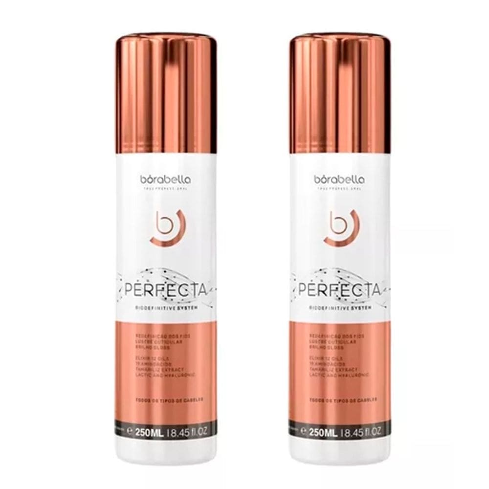 Kit Com 2 Progressiva Perfecta Biodefinitive Bórabella 250ml