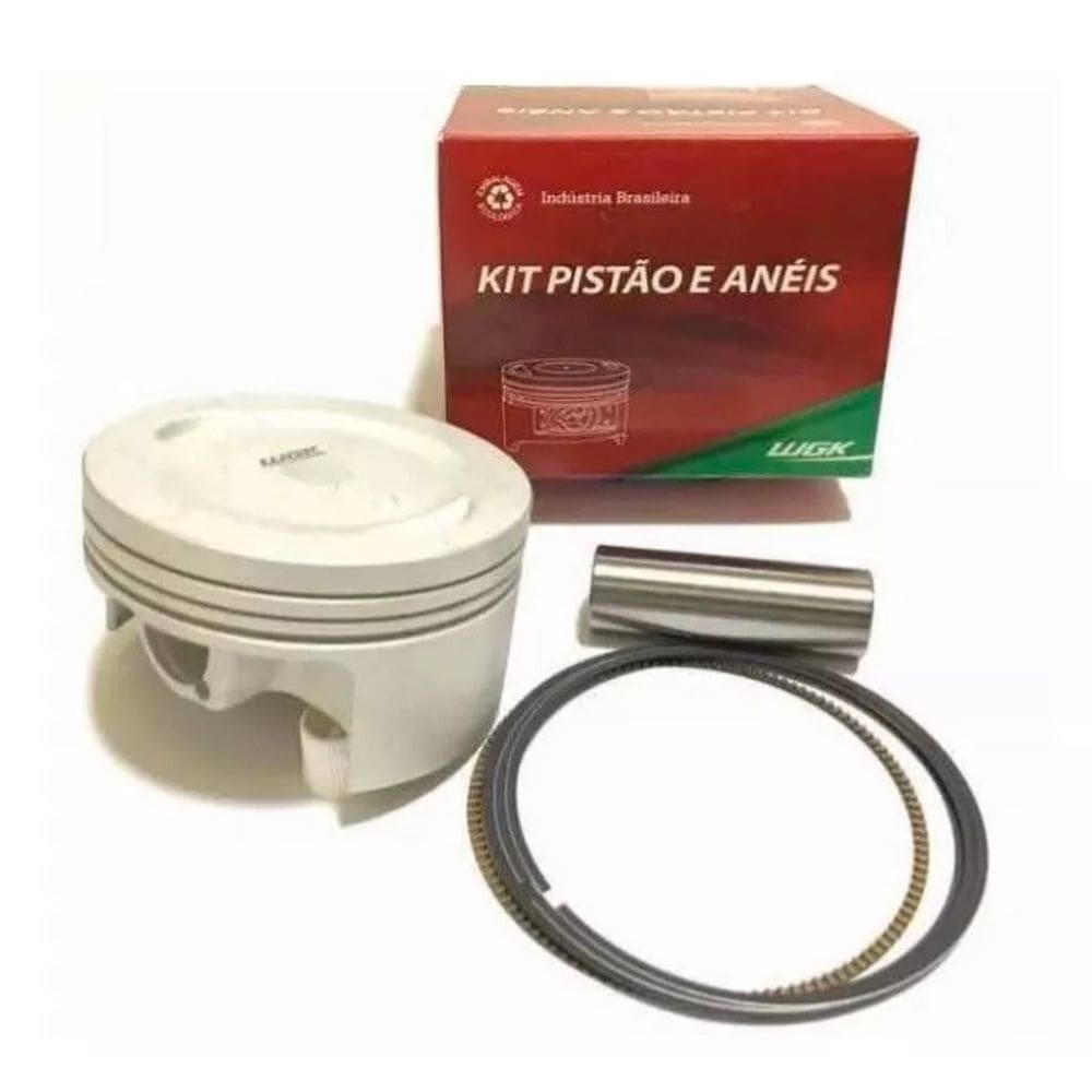 Kit Pistão E Anéis 0,50 Titan 160 Fan Nxr 160 Wgk