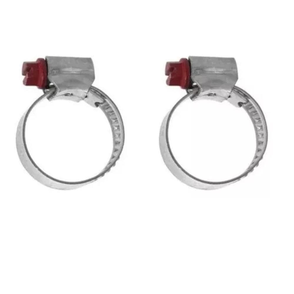 Kit 2un Abracadeiras em Aço 19x27