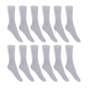 Kit 12 Pares Meia Social Masculina - 38/44