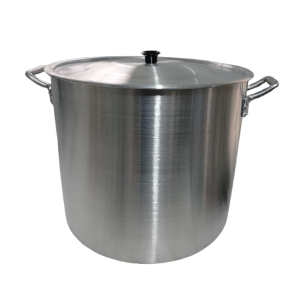 Panela Grande Caldeirão Em Aluminio Grosso Capacidade 36 Litros Para Feijoada Restaurante