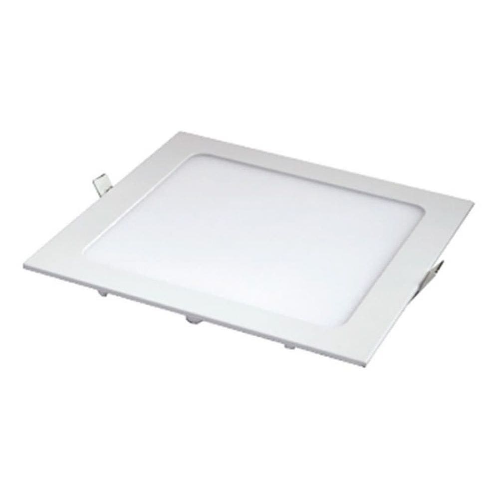 Plafon Embutir 24w Led Quadrado 6500K Luz Branca Painel Spot Luminaria Sala Quarto Cozinha Escritorio Banheiro Corredor Comercio