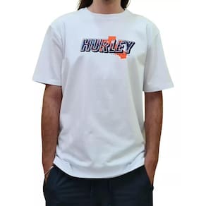 Camiseta Hurley Fastfornia SM25 Masculina Branco