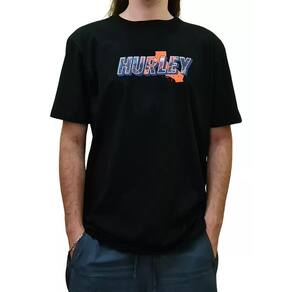 Camiseta Hurley Fastfornia SM25 Masculina Preto