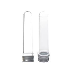 Lembrancinha Tubete Aluminio Prata 13cm 10 Un