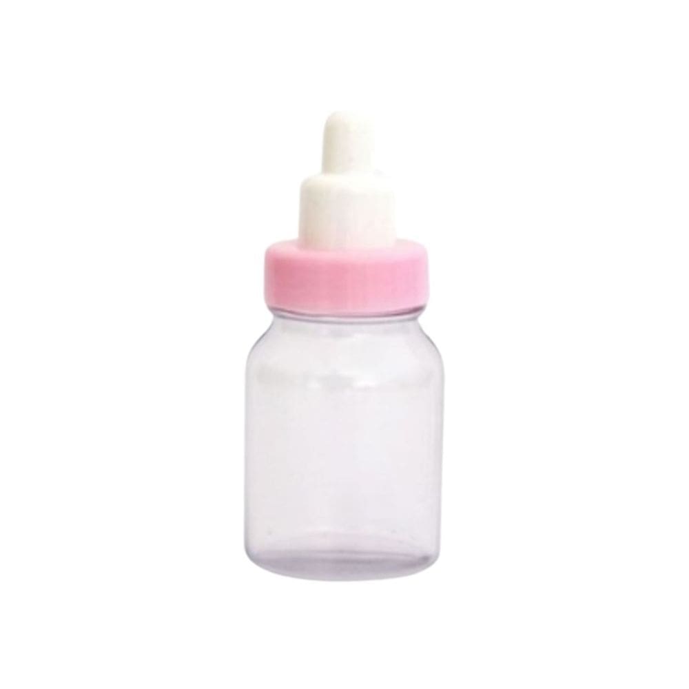 Lembrancinha Mamadeira Lisa Rosa 60ml 10 Un
