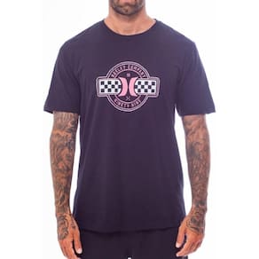 Camiseta Hurley Racing SM25 Masculina Preto