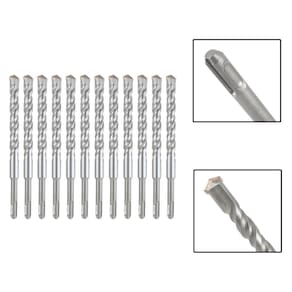 Jogo 12 Brocas Sds Plus 20X310 Mm Aço Carbono Tungstênio