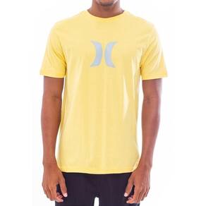 Camiseta Hurley Icon SM25 Masculina Amarelo