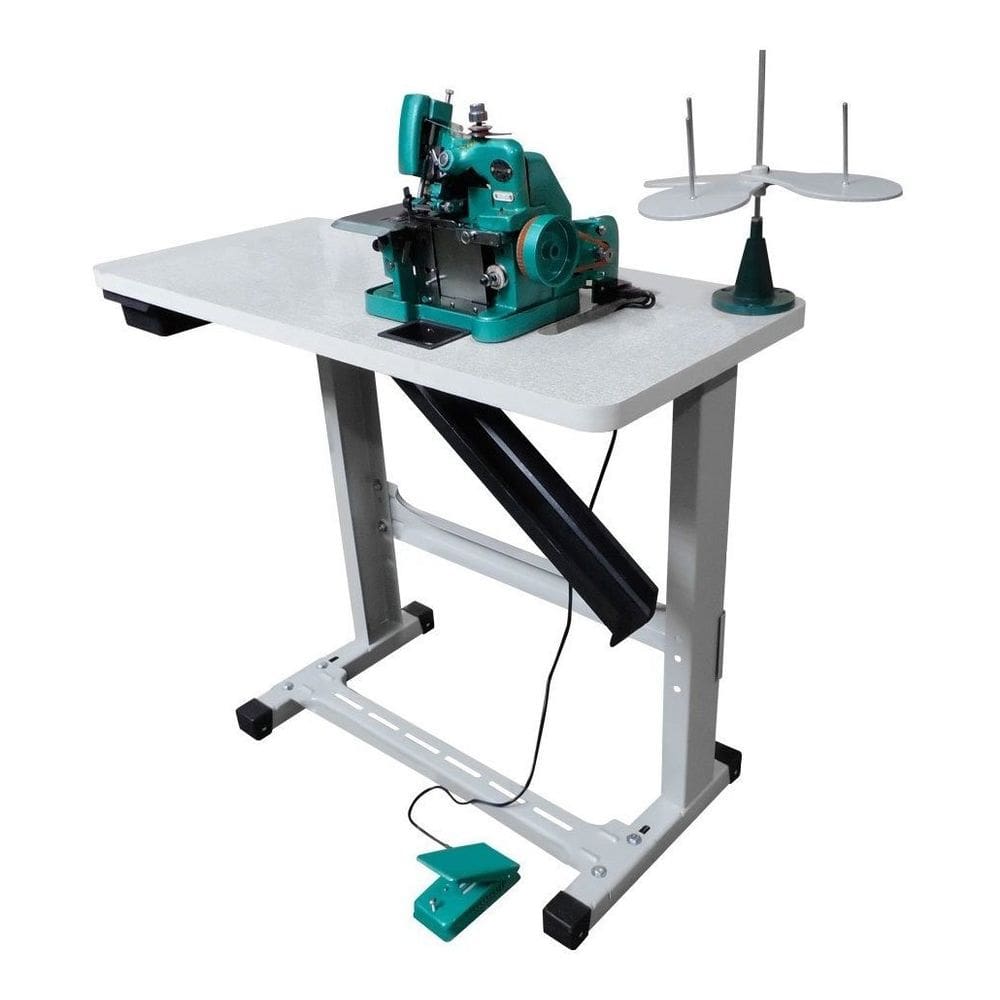 Máquina Overlock Semi Industrial Gn-1 Com Mesa 110 OU 220V
