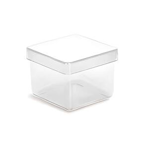 Lembrancinha Caixa Acrilica 5x5cm Cristal 10 Un
