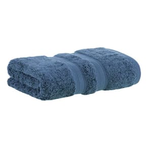 Toalha De Rosto Algodão Egípcio Penteado Buddemeyer 48x90cm Azul Marine 1495
