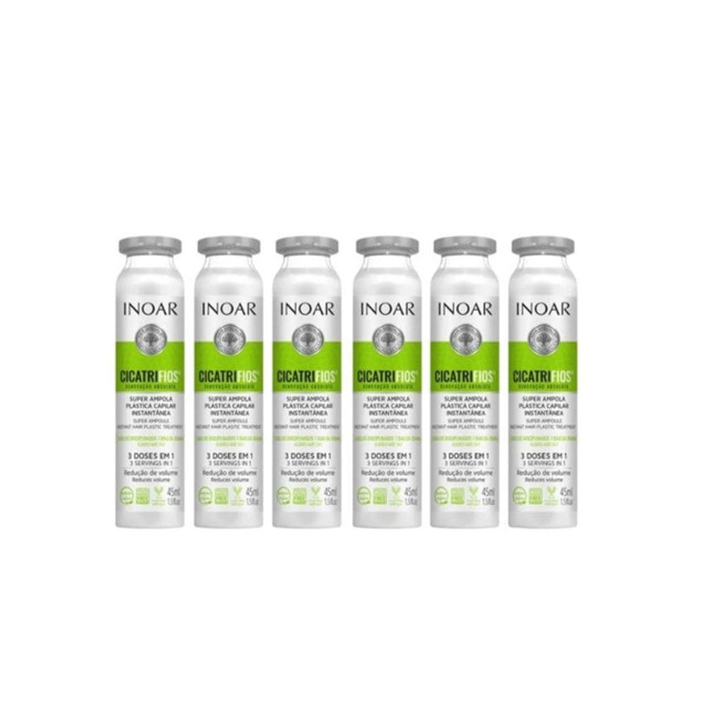Inoar Kit Cicatrifios 6 Ampolas 45ml