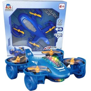 Brinquedo De Carrinho Elétrico Formado Tubarão 1804 Braskit
