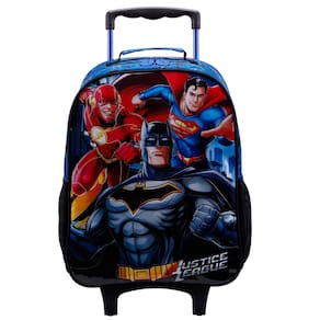 Mochila com Rodas 16 Liga da Justica R 11860 Artigo Escolar XERYUS IMPORTACAO E