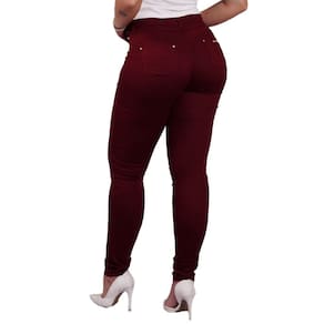 Calça para Mulheres Altas Skinny Cintura Média Levanta Bumbum Ri19 Transforme Seu Look