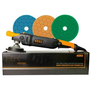 Politriz Rotativa RK 1250W 110V + Boinas de Espuma Hyper