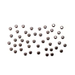 Strass De Metal Sextavado Hotfix 4Mm 1000Un Metálico