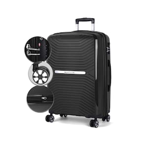 Mala De Viagem Bordo Polipropileno Expansível Anti-Furto Tsa