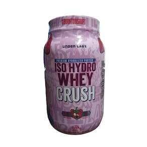 Whey Protein Iso Hydro Crush Sabor Morango 907G Under Labz