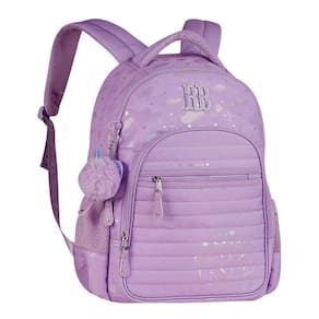Mochila De Costas Feminina Escolar Rebecca Bonbon - Lilás