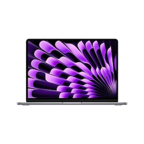 Apple MacBook Air 13", M3, CPU de 8 núcleos, GPU de 8 núcleos, 24GB RAM, 512GB SSD - Cinza-espacial