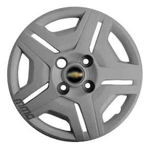 1X Calota Celta Corsa Classic Aro 13 Grafite Com Logo 132Cb