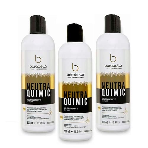 imagem-Kit com 3 NeutraQuimic Bórabella equilibra pH 500ml