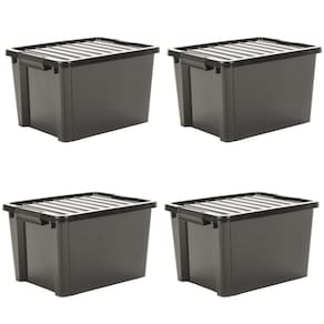 Kit 4 Organizadores Life Box 30 LtPreto
