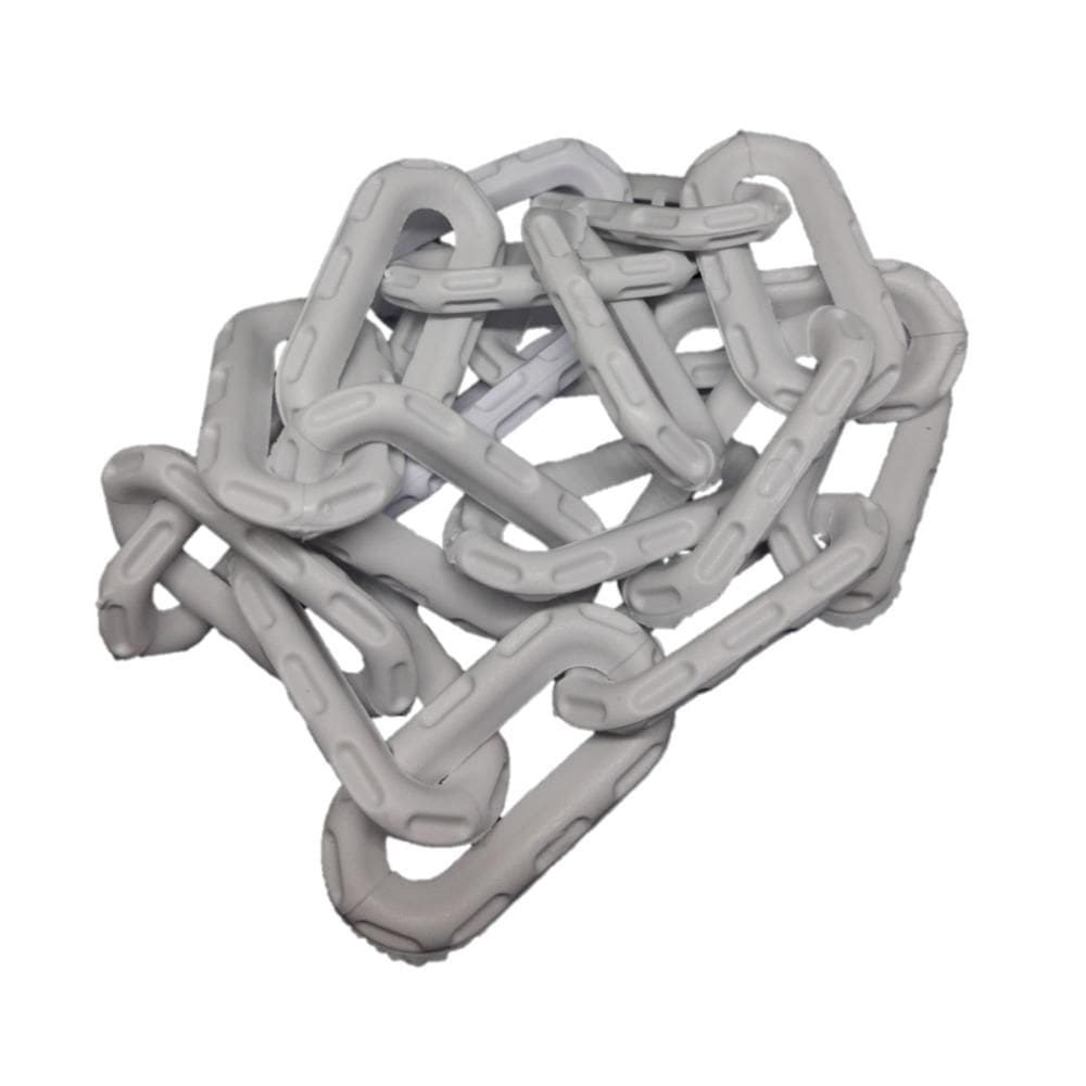 80 Mt Corrente Plástica Isola Calha Chuva Elo P Branco [F103]