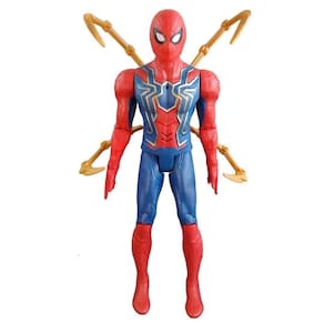 Boneco Action Marvel Figure Vingadores Ultimato Homem Aranha Traje Aranha De Ferro 29cm