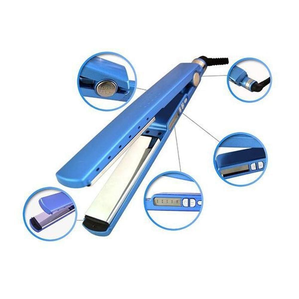 Prancha Chapinha De Cabelo Azul