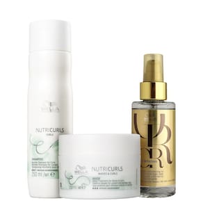 Kit Wella Professionals Nutricurls & Oil Reflections