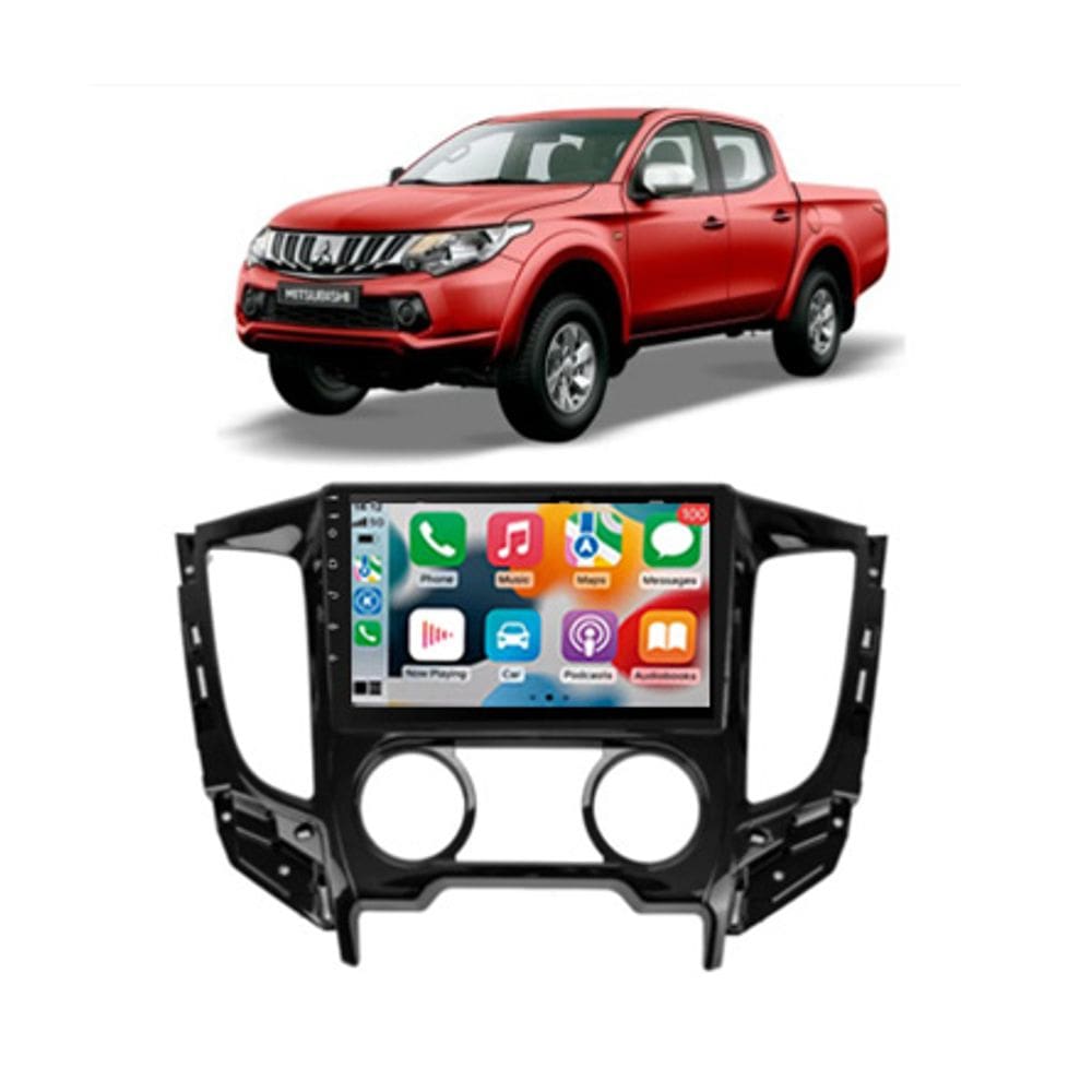 Kit Multimídia Triton Ar Analogico 2016 / 2023 Android 9 Pol 2/32Gb Carplay Gps WiFi Rádio Bt - Vision 8990CP