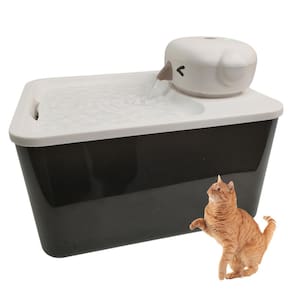 Bebedouro Fonte de Agua Gato Cao Pet Cachorro Felino Animal de Estimaçao 2 Modos Sensor Presença Luz UV Silencioso Automatico Bateria Recarregavel