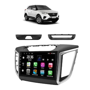 Kit Multimídia Creta 2017 / 2024 Android 9 Pol 2/32Gb Carplay Gps WiFi Rádio Bt - Vision 8990CP