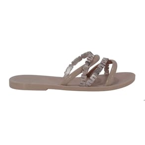 Tamanco Feminino Melissa Golden Rosa Metalizado