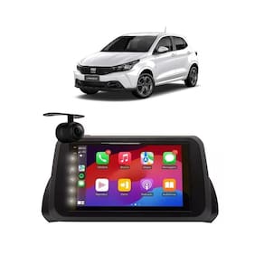 Kit Multimídia Argo Cronos 7 Pol CarPlay AndroidAuto - 708BR Roadstar
