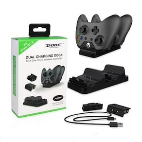Base Carregadora 2 Controles X-One S X 2 Baterias Dobe