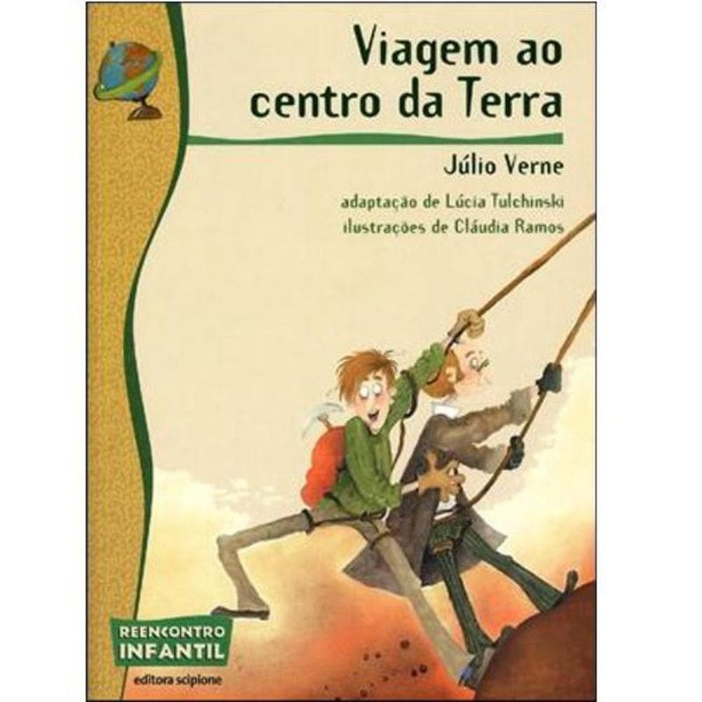 Livro Viagem Ao Centro Da Terra