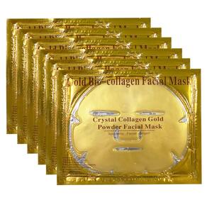 Máscaras faciais NIYET Gold Gel Collagen Crystal (6) Antienvelhecimento