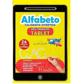 Meu Primeiro Tablet - Alfabeto - Caligrafia Divertida