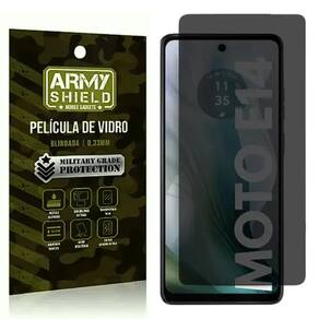 Película Privacidade Moto E14 Anti Espíão - Armyshield