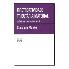 Irretroatividade Tributária Material