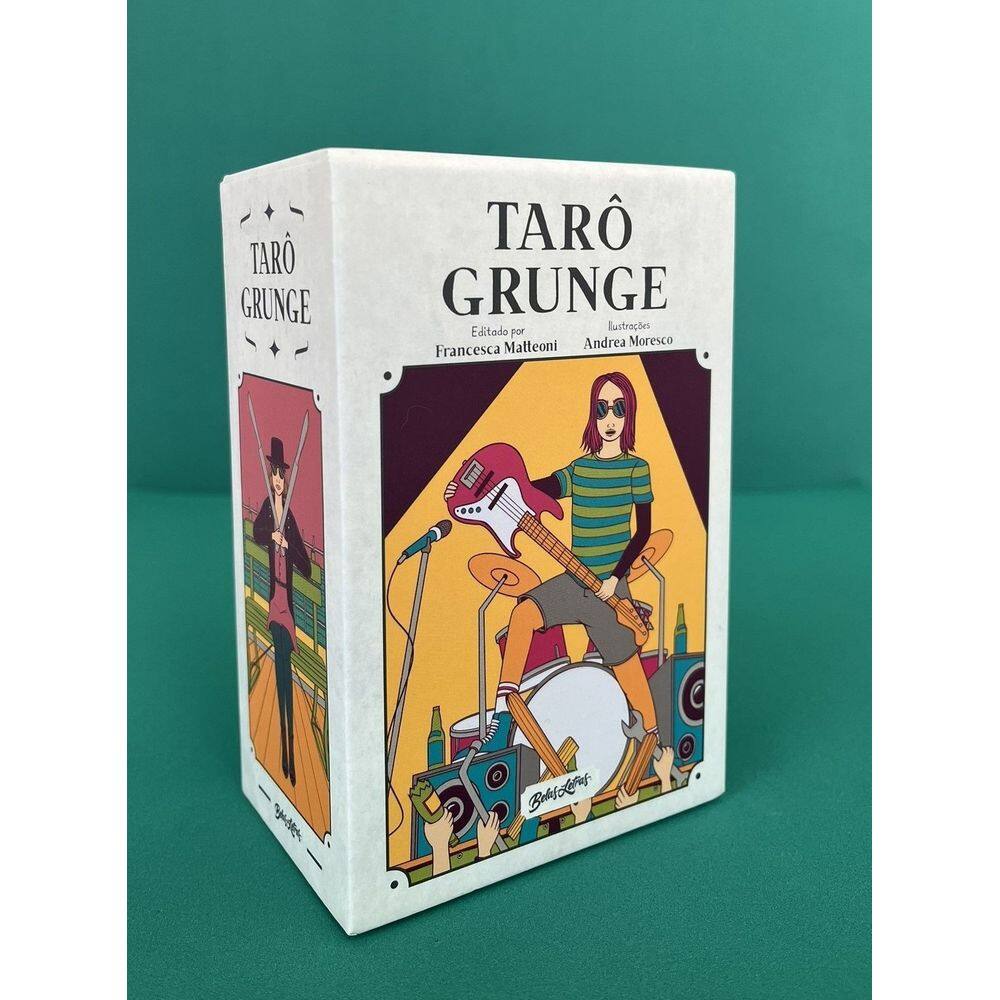 Tarô Grunge - Box Com Deck de 78 Cartas e Livro Explicativo