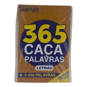 Almanaque Passatempo - Sabe-Tudo - 365 Caça-Palavras - Letrão