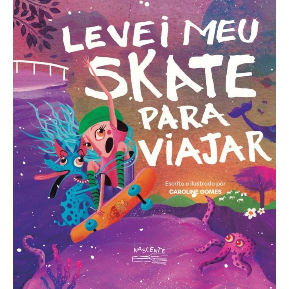 Levei meu skate para viajar