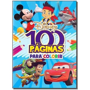 Disney - 100 Paginas Para Colorir - Meninos