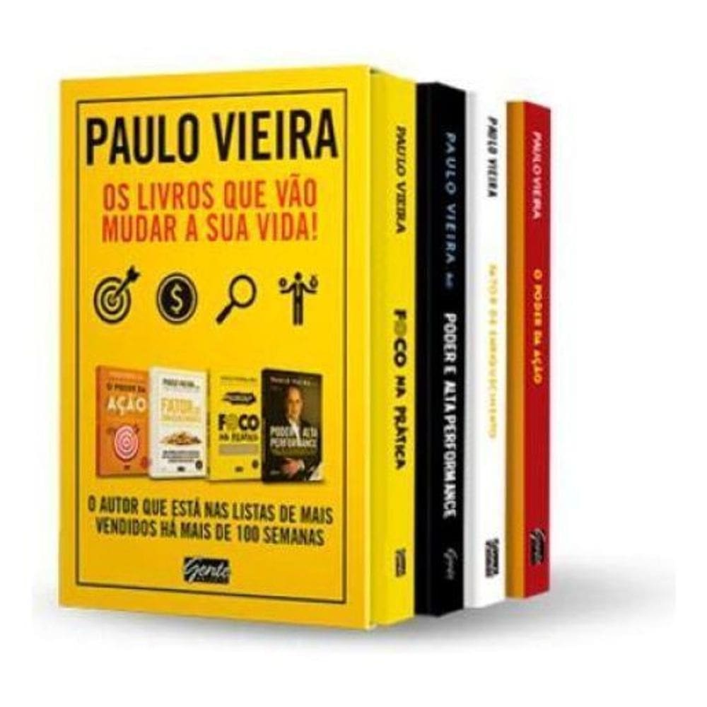 Box - Paulo Vieira - 4 Volumes
