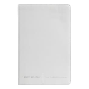 Bíblia Sagrada Slim - Luxo, Capa Branca - NVI